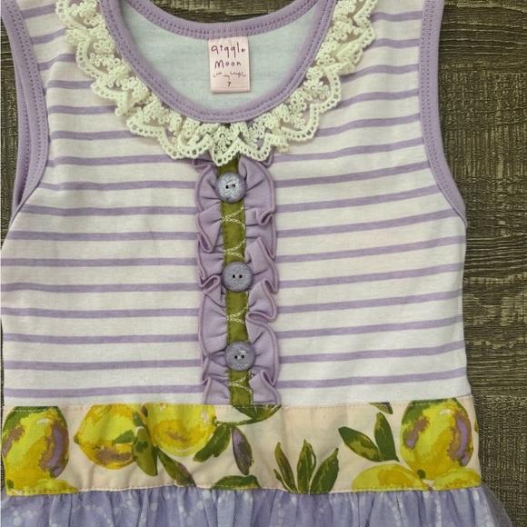 Giggle Moon NWT Lemon Tulle Dress 7 - Picture 4 of 6